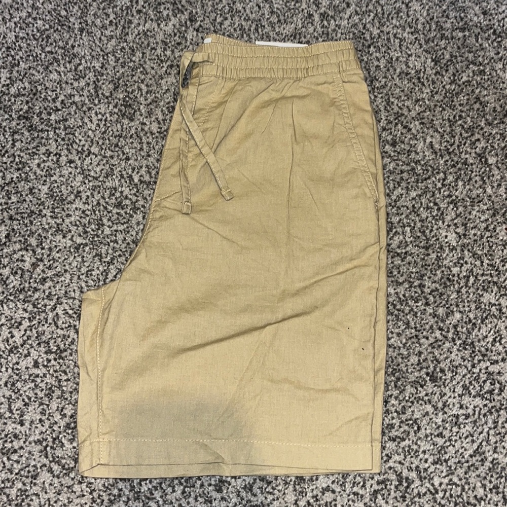 H&M Linen Blend Cargo Shorts